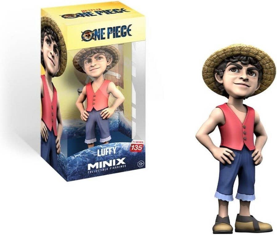MINIX Anime #135 One Piece Speelfiguur Monkey D. luffy Figuur 12cm
