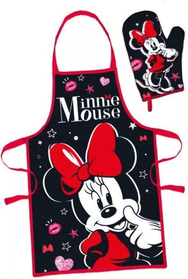 Minnie Mouse Kookschort + ovenwant