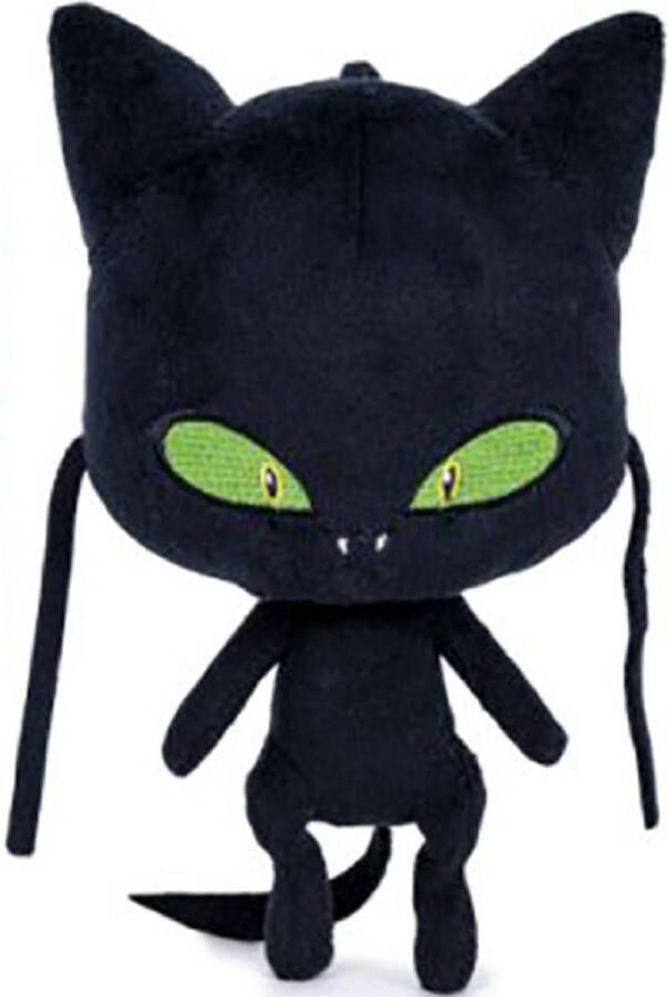 Miraculous Ladybug Plagg Pluche Knuffel 30 cm {Cat Noir Tikki Plagg Lady Bug Nooroo Speelgoed Knuffeldier Knuffelpop voor kinderen jongens meisjes Kat Cat Plush Toy Miraculous: Tales of Ladybug & Cat Noir}
