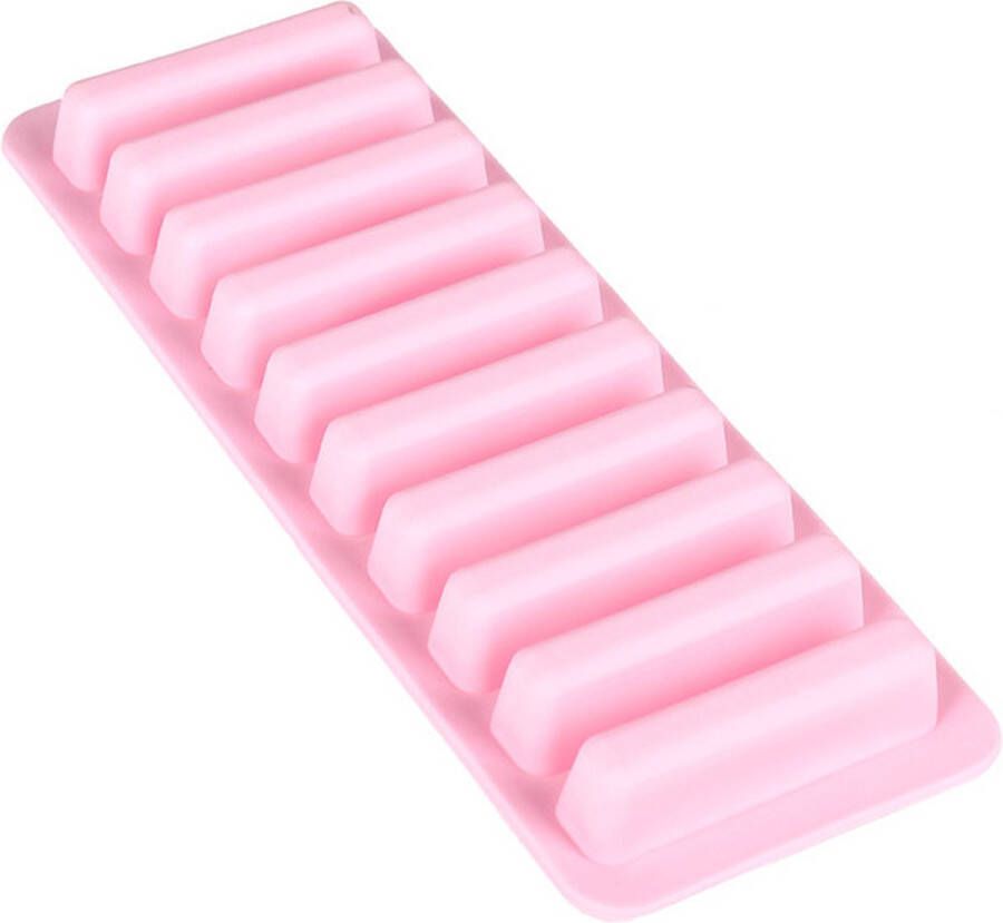Miro Ecommerce Bakvorm langwerpigeIJsvorm Staafvorm Bakvormen Keuken tools Roze