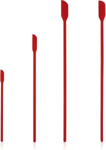 Miro Ecommerce flessenlikker Flessenschraper Pottenlikker set van 4 rood