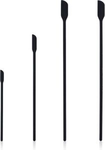 Miro Ecommerce flessenlikker Flessenschraper Pottenlikker set van 4 zwart