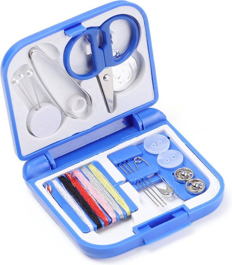 Miro Ecommerce Naaisetje naaidoos naaigaren 20 Delig Blauw