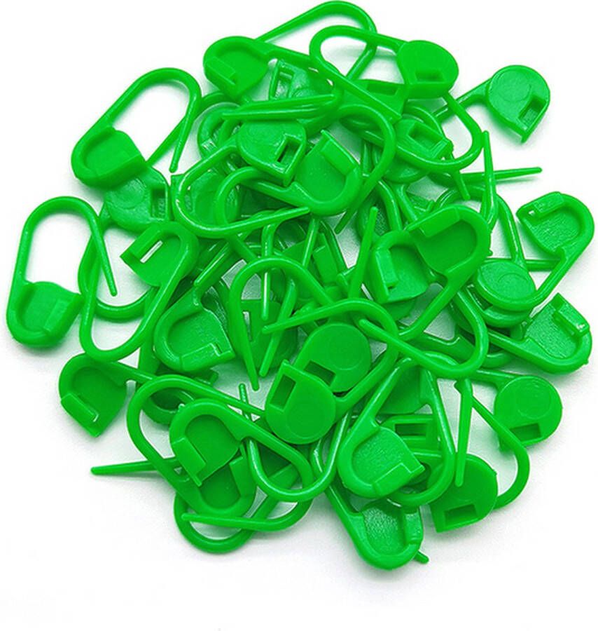 Miro Ecommerce Plastic veiligheidsspelden 100 stuks veiligheidsspelden klein Groen