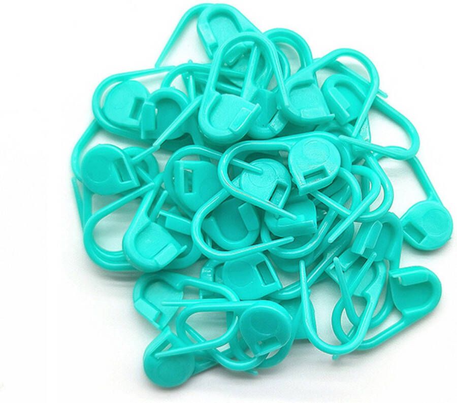 Miro Ecommerce Plastic veiligheidsspelden 100 stuks veiligheidsspelden klein Meer Blauw