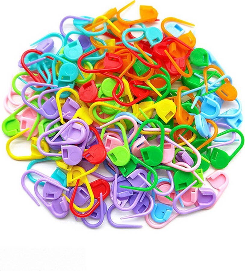 Miro Ecommerce Plastic veiligheidsspelden 100 stuks veiligheidsspelden klein Mix