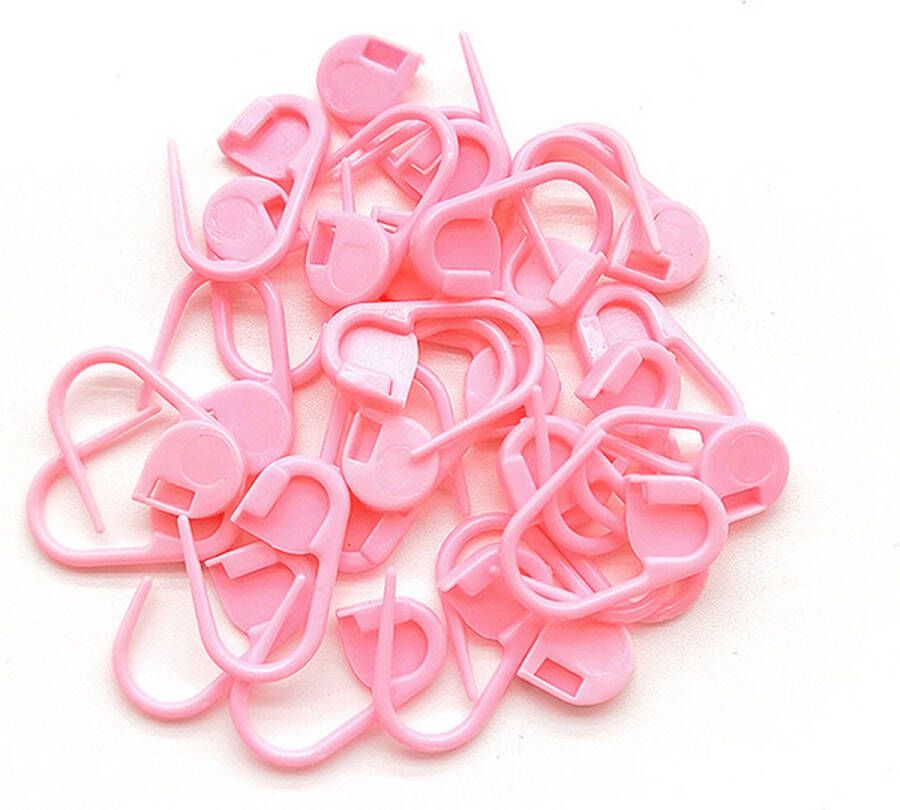 Miro Ecommerce Plastic veiligheidsspelden 100 stuks veiligheidsspelden klein Roze