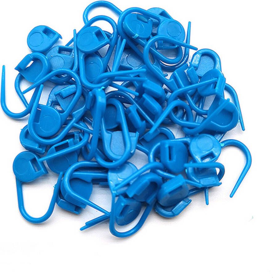 Miro Ecommerce Plastic veiligheidsspelden 50 stuks veiligheidsspelden klein Blauw