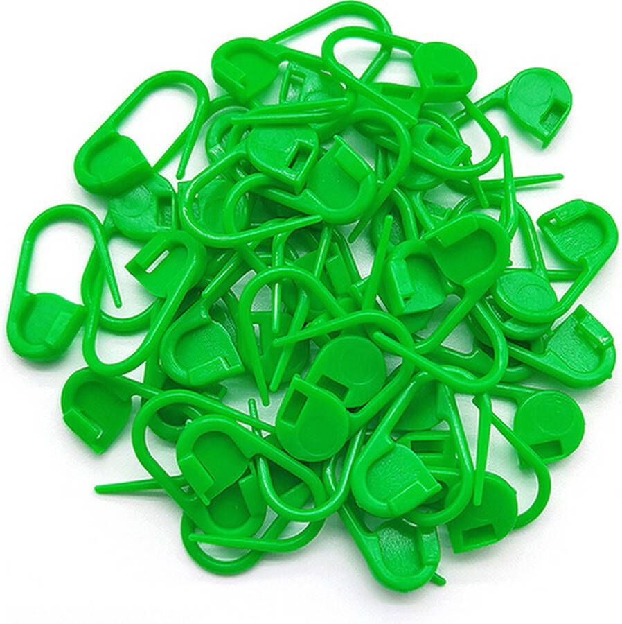Miro Ecommerce Plastic veiligheidsspelden 50 stuks veiligheidsspelden klein Groen