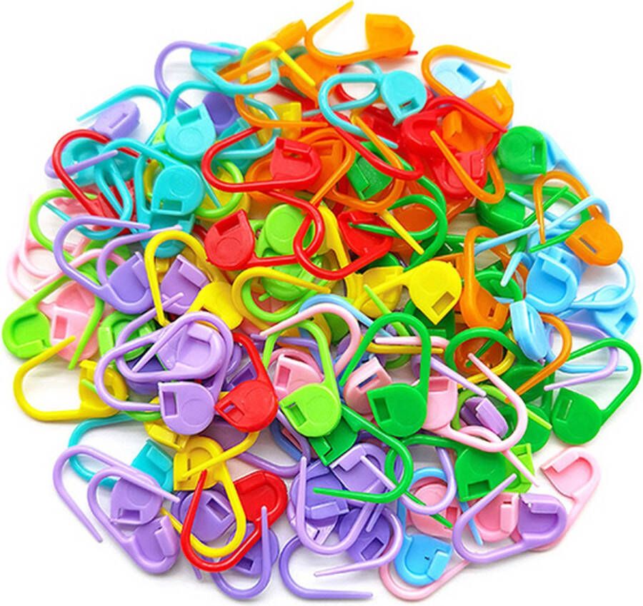 Miro Ecommerce Plastic veiligheidsspelden 50 stuks veiligheidsspelden klein Kleurenmix