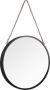 MIRRORS AND MORE Sierspiegel Taira Wandspiegel Ø 40 cm gelakt metaal met koord (1 stuk) - Thumbnail 1