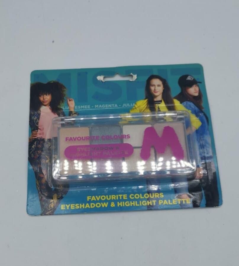 Misfit Oogschaduw en highlighter palette