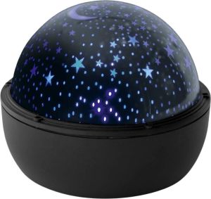 MISOU Nachtlampje Kinderen Projectielamp Sterrenhemel Sterren Projector excl. batterijen Kunststof