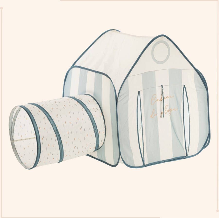 MISOU Speeltent met Tunnel Pop-up Tent Tipi Jongens Meisjes Polyester