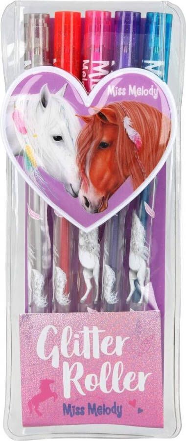 Miss Melody Gelpen- Set Meisjes 1 4 X 6 5 X 16 Cm Gel 5 Stuks