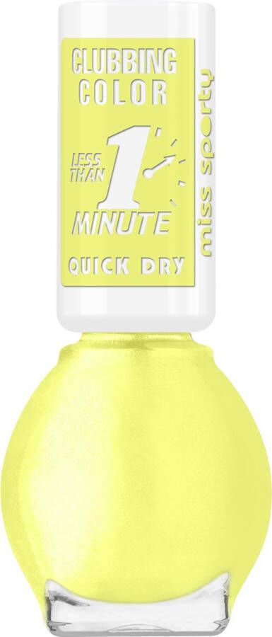 Miss sporty Boeing Brush Clubbing Colors Nailpolish Neon Yellow Geel
