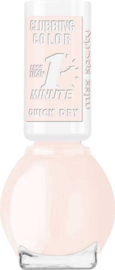 Miss sporty Boeing Brush Clubbing Colors Nailpolish Suggar Milk Nude