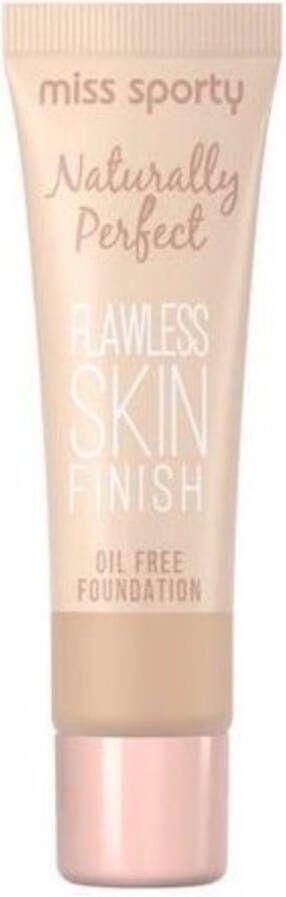 Miss sporty Miss Sport Naturally Perfect Foundation 200 Beige Flawless Skin Finish Oil Free 30ml