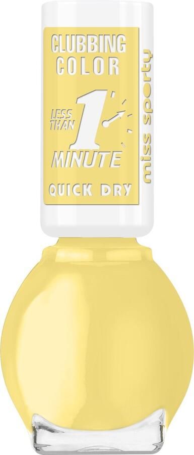 Miss sporty Boeing Brush Clubbing Colors Nailpolish Lemon Drop Rood