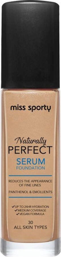 Miss sporty Naturally Perfect hydraterend serum foundation 30 30ml