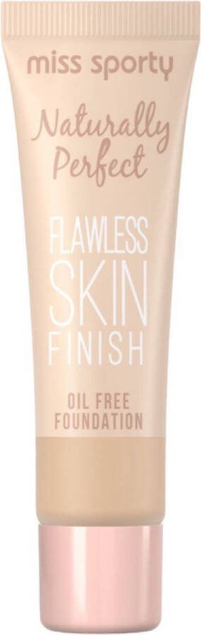 Miss sporty Naturally Perfect lichtgewicht foundation 100 Ivoor 30ml