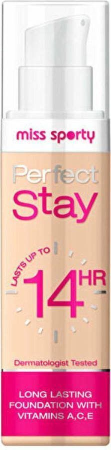 Miss sporty So Matte Perfect Stay Foundation Light Huidskleur
