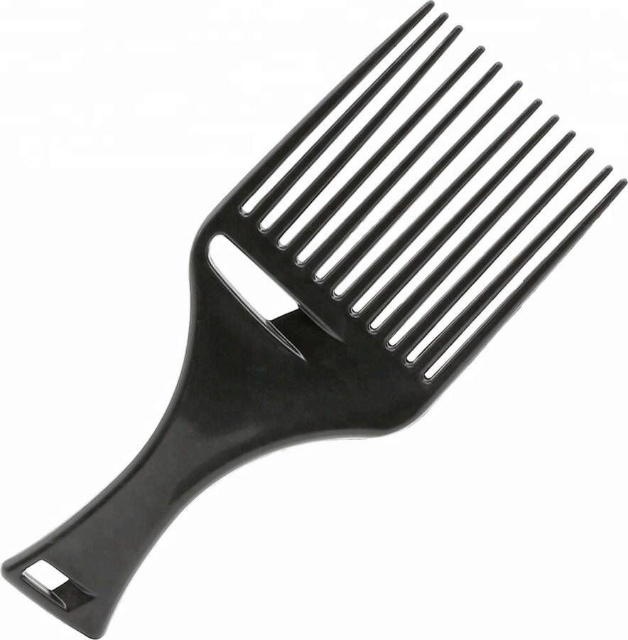 Missan Online Afro Kam Afro Comb Styling Pik Afro Comb Zwart