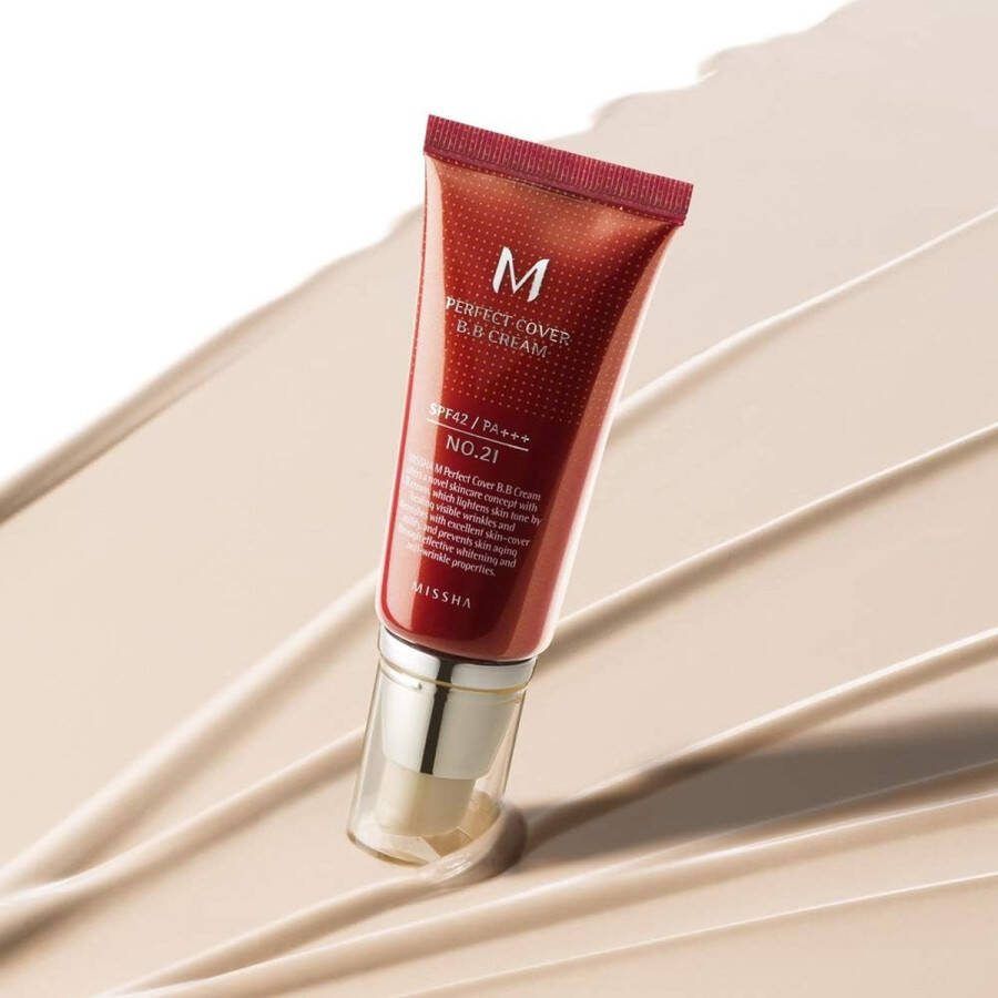 Missha Fudge Perfect Cover Bb Cream Spf42#21-Light Beige 20 Ml 20 ml