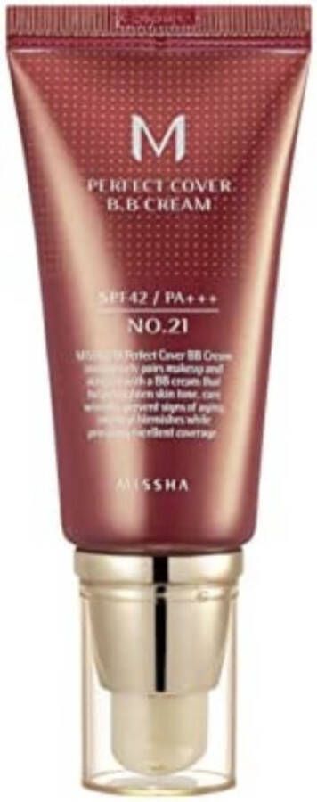 Missha M Perfect Cover BB Cream SPF 42 PA++ 21 50 ml