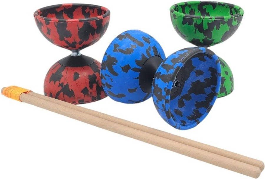 Mister Babache Diabolo Rubber Mr. Babache Arlequin Assorti Zwart + kleur