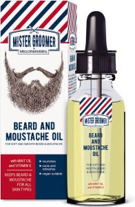 Mister Groomer Mellor & Russell Beard & Moustache Oil Vegan Baardolie met Mint en Vitamine E 30ML