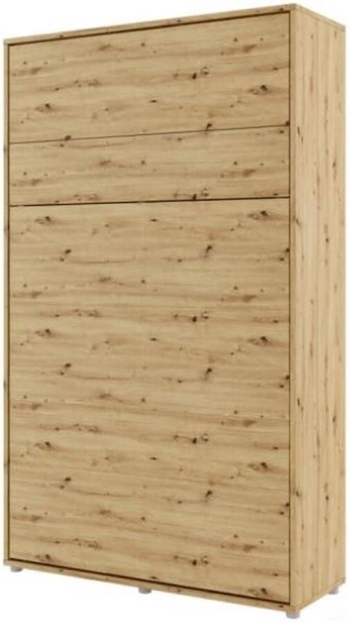 Misterbed Murphy Verticaal Opklapbed 120x200 Artisan Eiken