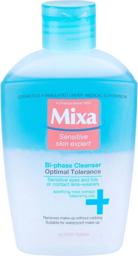 Mixa Bi-Phase Cleanser 2-Phase Eye Make Up Remover 125ml