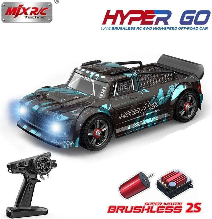 MJX Hyper Go 14301 Brushless Motor Snelle RC Drift Auto RC Voertuig Volwassenen Radiografisch Bestuurbare Racewagen RC Car