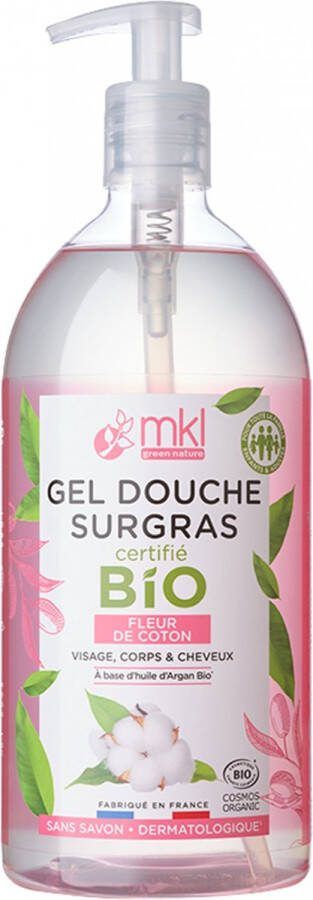MKL Green Nature Biologische Katoenbloem Supervette Douchegel 1 L