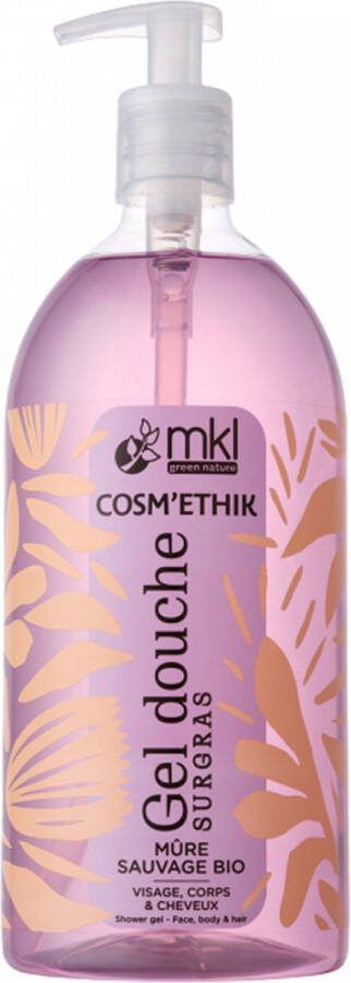 MKL Green Nature Cosm'Ethik Biologische Wilde Braam Supervette Douchegel 1 L