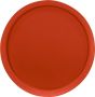 Ml-design Bijzettafel rond Ø43xH52 cm van metaal rood salontafel met afneembaar dienblad inklapbaar stabiel woonkamertafel salontafel nachtkastje tuintafel voor drankjes & snacks - Thumbnail 1
