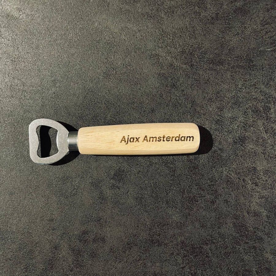 ML95 woodworking Flessenopener Ajax Amsterdam