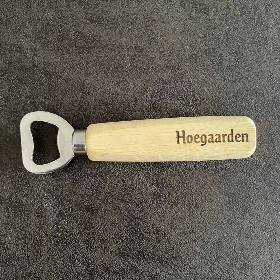 ML95 woodworking Flessenopener Hoegaarden