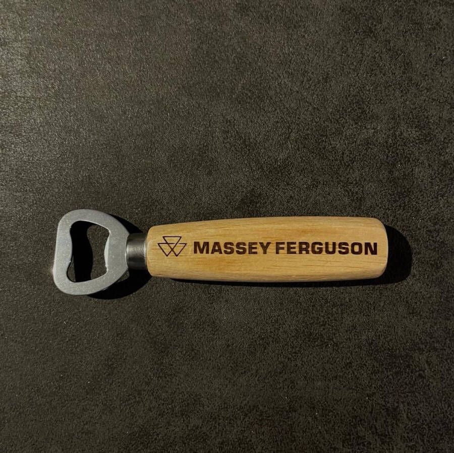 ML95 woodworking Flessenopener Massey Ferguson