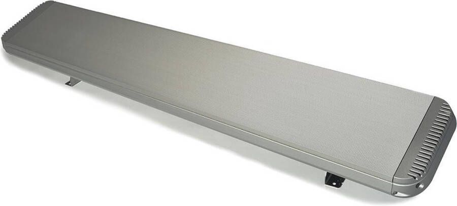 Mo-EL Heater 2200 Watt terrasverwarming winkelverwarming loodsverwarming Hot-Top Zilver met dimmer