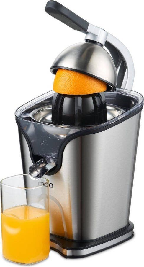 MOA Citruspers Citrusjuicer Elektrische Sinaasappelpers Citroenpers 2 Perskegels CJ408