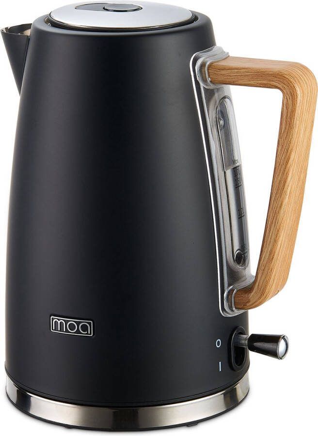 MOA Waterkoker Elektrisch 1 7L Modern 2200W BPA-vrij RVS