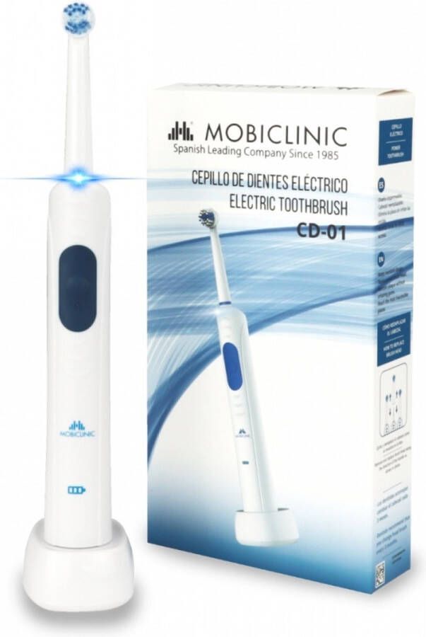 Mobiclinic CD-01 Elektrische tandenborstel Oplaadbaar Wit