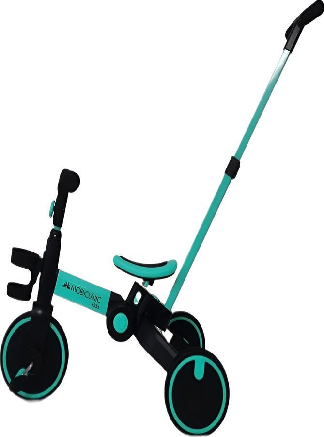 Mobiclinic Chase 5 in 1 driewieler Evolutionair Verstelbaar stuur Max 25 kg Lichtgewicht 1 5 jaar 5 jaar Blauw