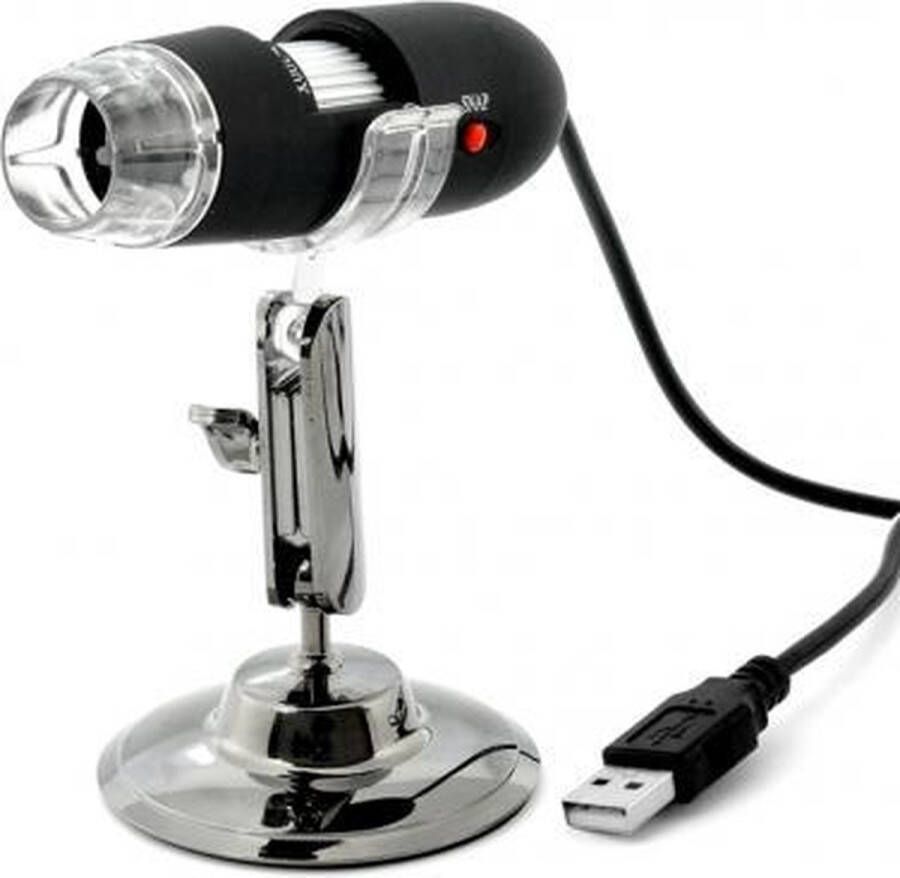 MobielCo Digitale Microscoop met USB 50x tot 1000x met 8x LED verlichting Inclusief standaard