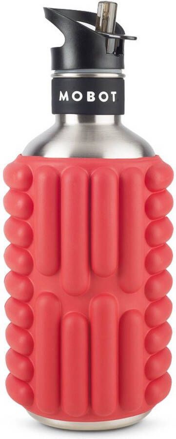 Mobot Sportfles Thermofles Drinkfles 1.2 Liter Rood