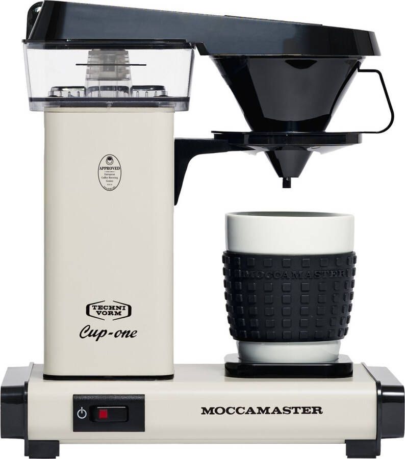 Moccamaster Cup-one Koffiezetapparaat Off-white – 5 jaar garantie