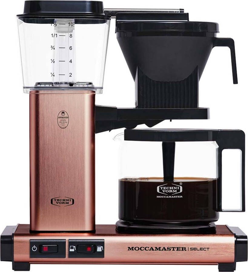 Moccamaster KBG Select Copper | Filterkoffiezetapparaten | Keuken&Koken Koffie&Ontbijt | 8712072539716