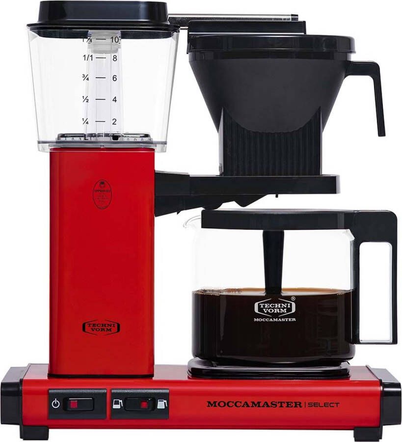 Moccamaster KBG Select Koffiezetapparaat Red – 5 jaar garantie